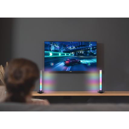 Globo RGB- SET 2x LED RGB Dimmable table lamp 2in1 LED/2W/5V USB Wi-Fi Tuya