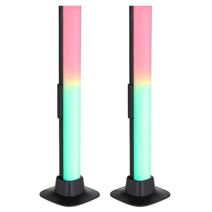 Globo RGB- SET 2x LED RGB Dimmable table lamp 2in1 LED/2W/5V USB Wi-Fi Tuya