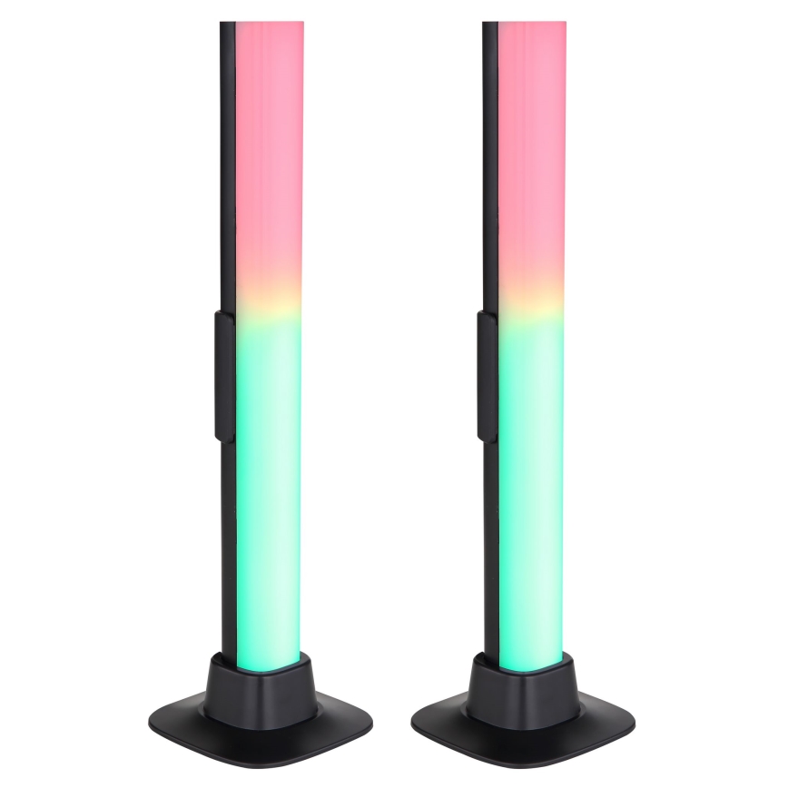 Globo RGB- SET 2x LED RGB Dimmable table lamp 2in1 LED/2W/5V USB Wi-Fi Tuya
