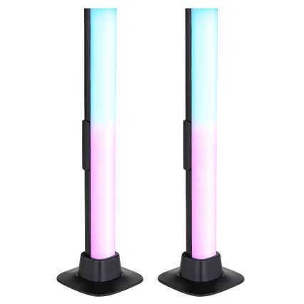 Globo RGB- SET 2x LED RGB Dimmable table lamp 2in1 LED/2W/5V USB Wi-Fi Tuya