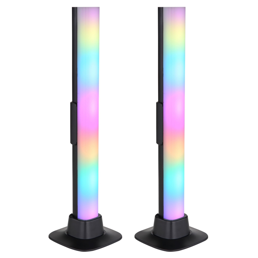 Globo RGB- SET 2x LED RGB Dimmable table lamp 2in1 LED/2W/5V USB Wi-Fi Tuya