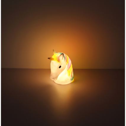 Globo - LED Children's night small lamp LED/1W/230/4,5V 3xAA unicorn