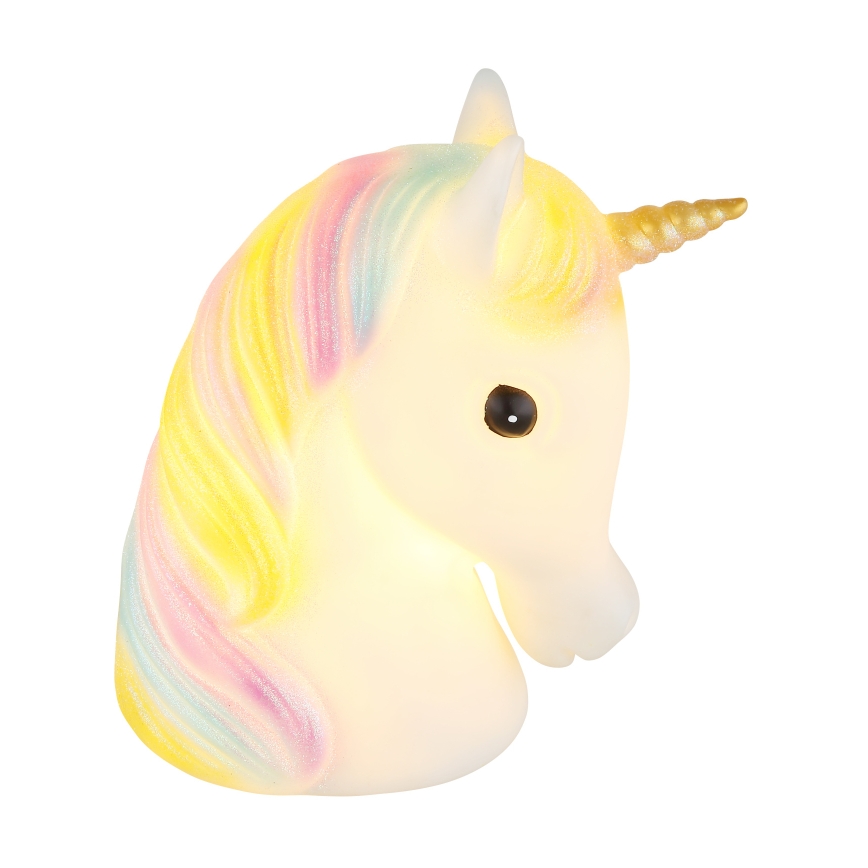 Globo - LED Children's night small lamp LED/1W/230/4,5V 3xAA unicorn