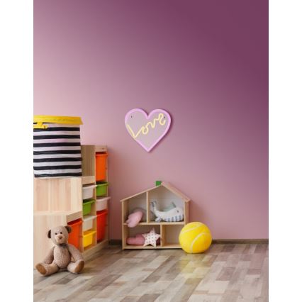 Globo - LED Neon wall decoration LED/3W/USB heart