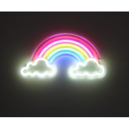 Globo - LED Neon wall decoration LED/3W/USB rainbow