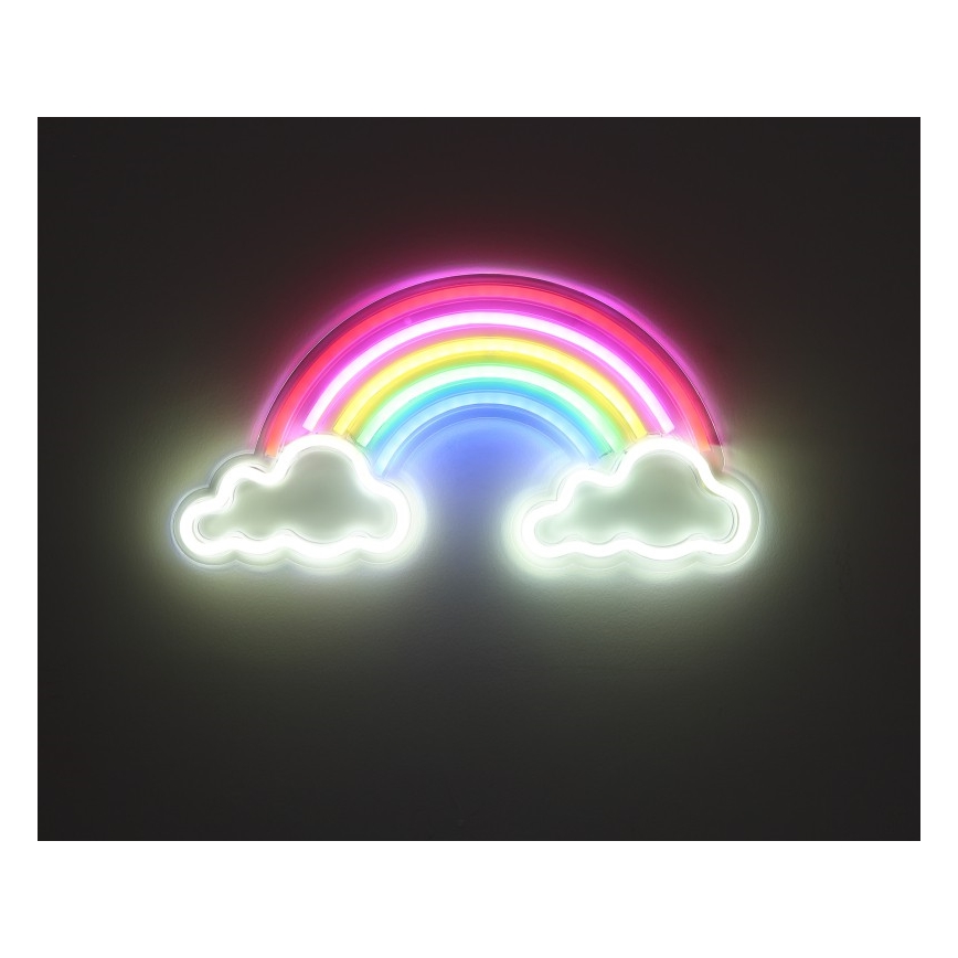 Globo - LED Neon wall decoration LED/3W/USB rainbow