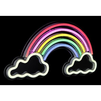 Globo - LED Neon wall decoration LED/3W/USB rainbow