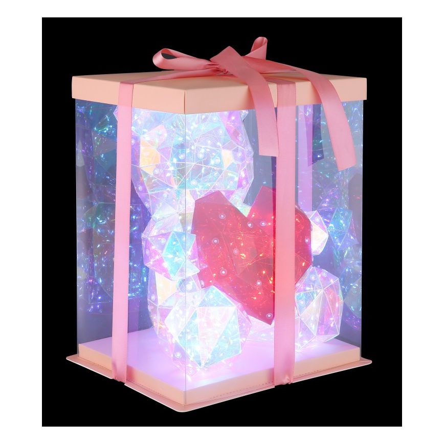 Globo - LED Table Decoration in Gift Packaging LED/6W/5V USB Bear