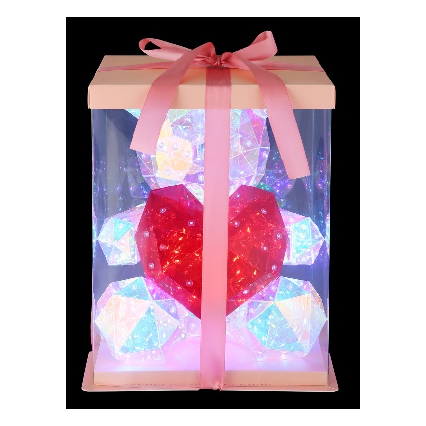 Globo - LED Table Decoration in Gift Packaging LED/6W/5V USB Bear