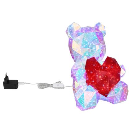 Globo - LED Table Decoration in Gift Packaging LED/6W/5V USB Bear
