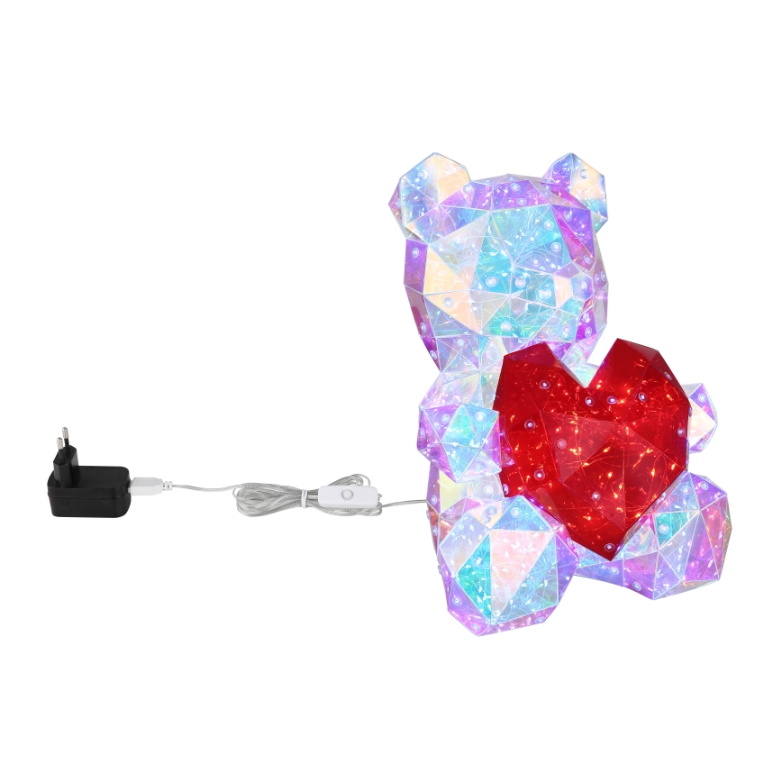 Globo - LED Table Decoration in Gift Packaging LED/6W/5V USB Bear