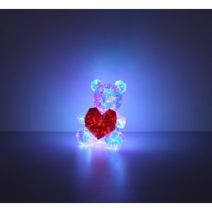 Globo - LED Table Decoration in Gift Packaging LED/6W/5V USB Bear