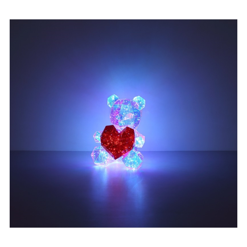 Globo - LED Table Decoration in Gift Packaging LED/6W/5V USB Bear