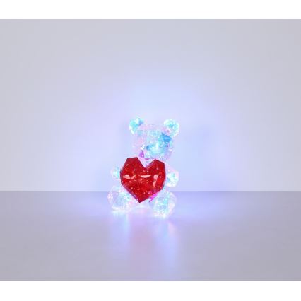 Globo - LED Table Decoration in Gift Packaging LED/6W/5V USB Bear