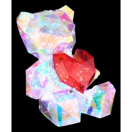 Globo - LED Dimmable rechargeable table decoration LED/3W/5V 1200 mAh bear