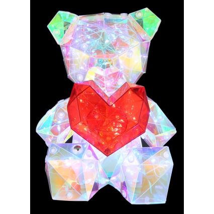 Globo - LED Dimmable rechargeable table decoration LED/3W/5V 1200 mAh bear