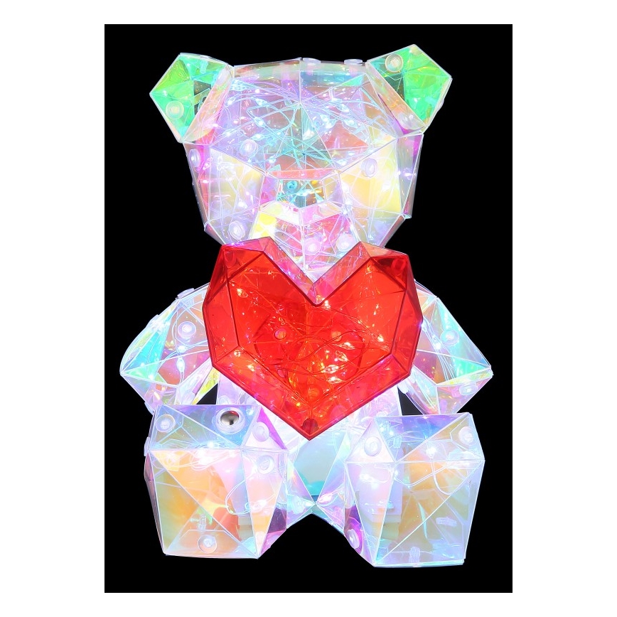 Globo - LED Dimmable rechargeable table decoration LED/3W/5V 1200 mAh bear