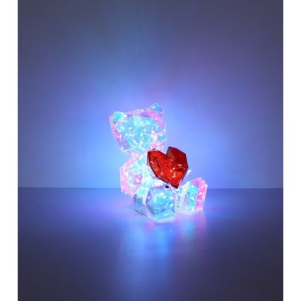 Globo - LED Dimmable rechargeable table decoration LED/3W/5V 1200 mAh bear