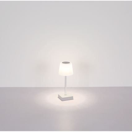 Globo - LED Dimmable touch table lamp LED/2W/5V 3000/4500/6500K 800 mAh beige
