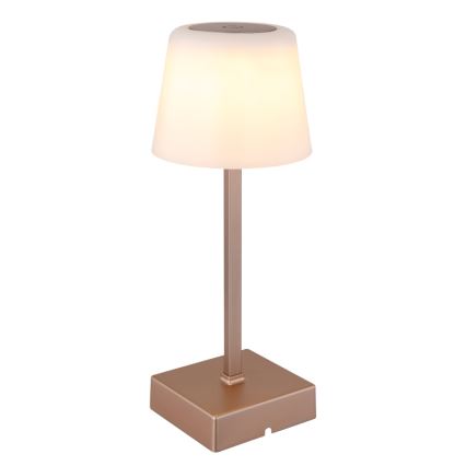 Globo - LED Dimmable touch table lamp LED/2W/5V 3000/4500/6500K 800 mAh beige