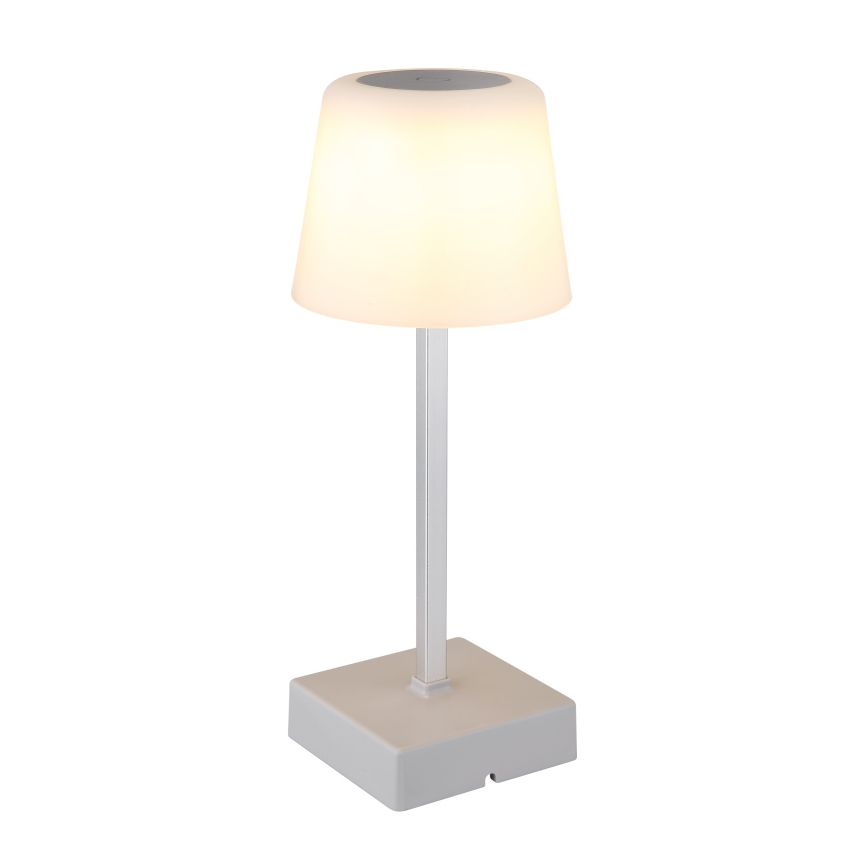 Globo - LED Dimmable touch table lamp LED/2W/5V 3000/4500/6500K 800 mAh silver
