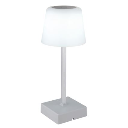 Globo - LED Dimmable touch table lamp LED/2W/5V 3000/4500/6500K 800 mAh silver