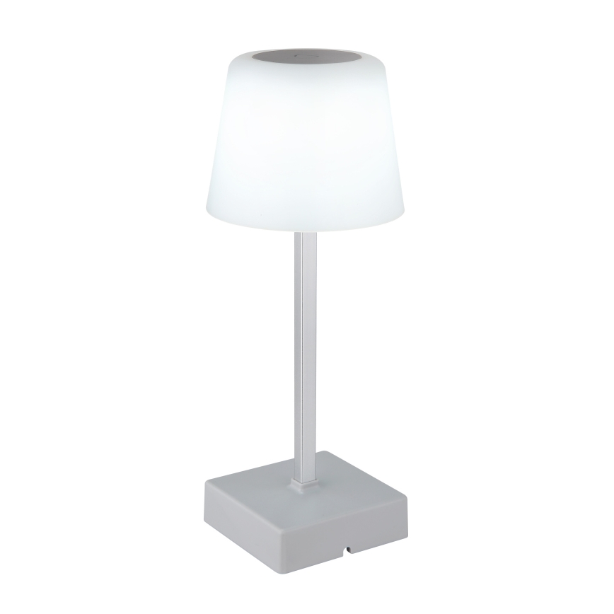 Globo - LED Dimmable touch table lamp LED/2W/5V 3000/4500/6500K 800 mAh silver