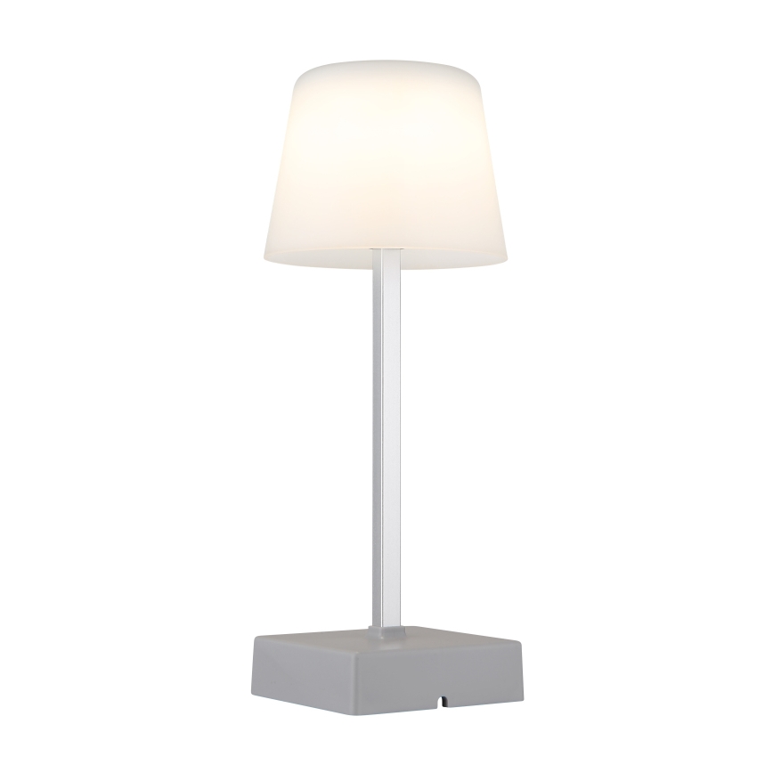 Globo - LED Dimmable touch table lamp LED/2W/5V 3000/4500/6500K 800 mAh silver