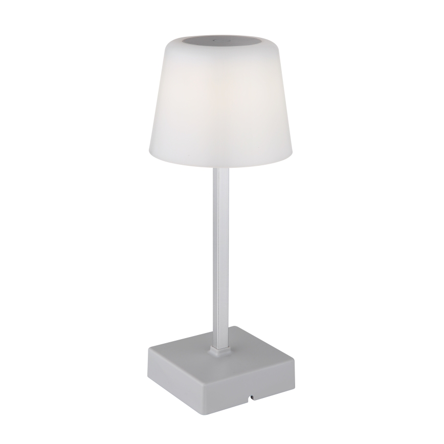 Globo - LED Dimmable touch table lamp LED/2W/5V 3000/4500/6500K 800 mAh silver