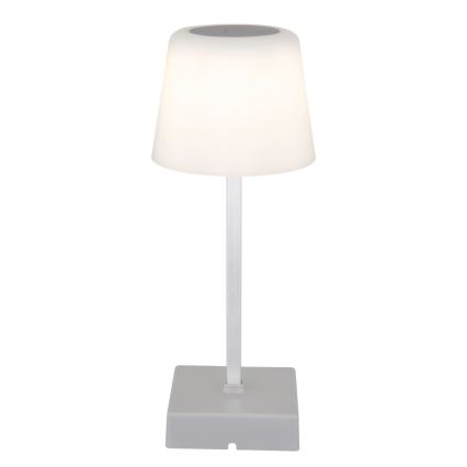 Globo - LED Dimmable touch table lamp LED/2W/5V 3000/4500/6500K 800 mAh silver