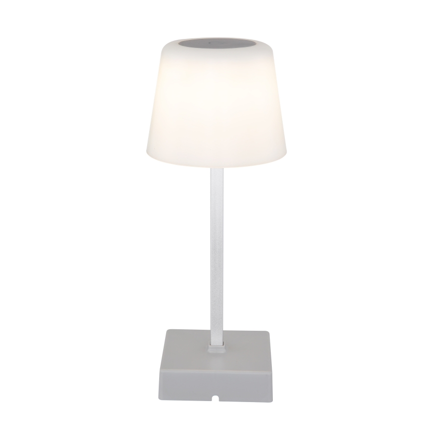 Globo - LED Dimmable touch table lamp LED/2W/5V 3000/4500/6500K 800 mAh silver