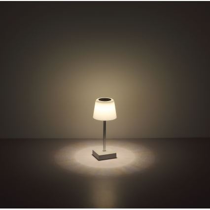 Globo - LED Dimmable touch table lamp LED/2W/5V 3000/4500/6500K 800 mAh white