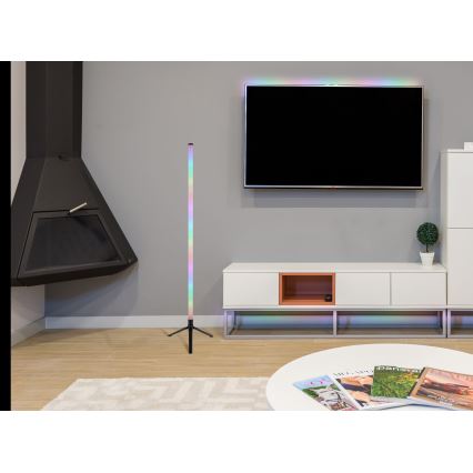 Globo - LED RGB Dimmable floor lamp LED/7W/5V + remote control