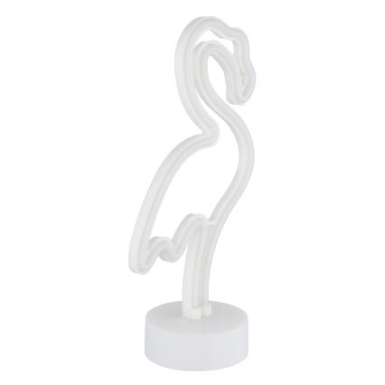 Globo - LED Neon table decoration LED/2W/3xAA flamingo