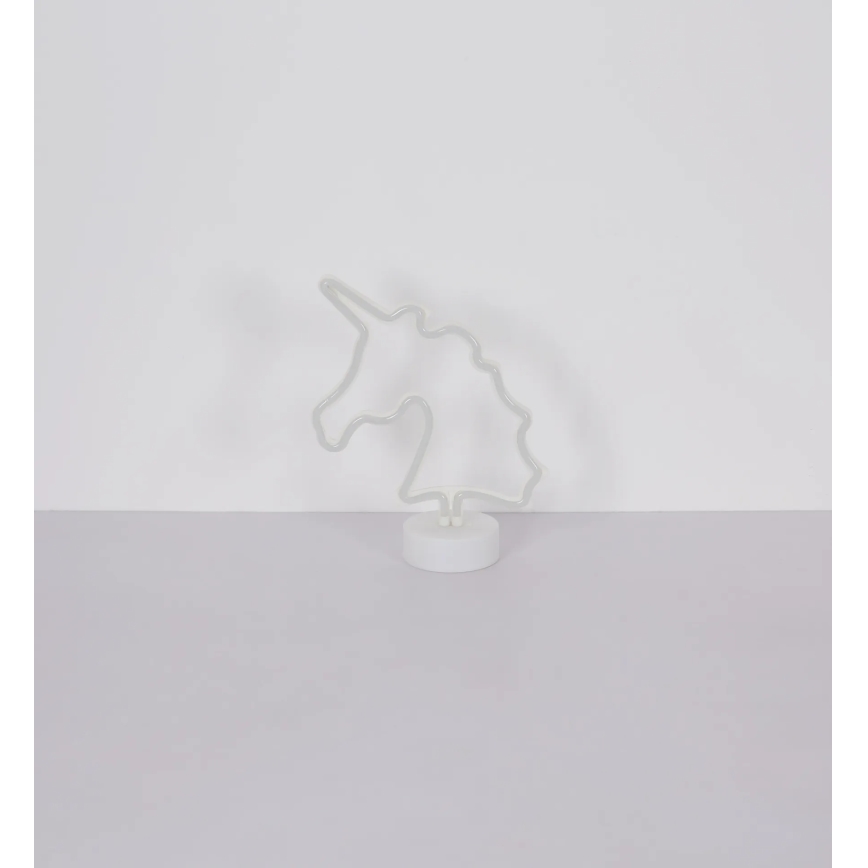Globo - LED Neon table decoration LED/2W/3xAA unicorn