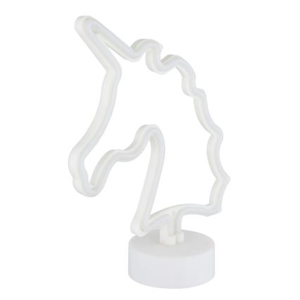Globo - LED Neon table decoration LED/2W/3xAA unicorn