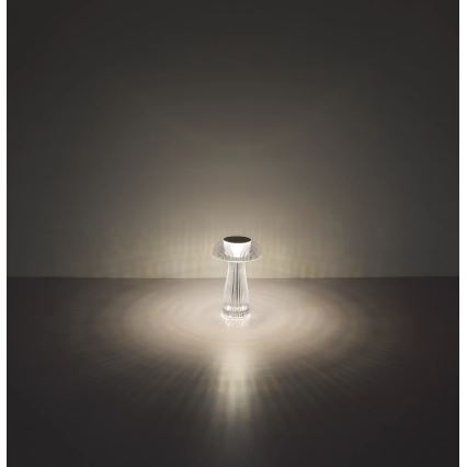 Globo - LED Dimmable rechargeable table lamp LED/1,5W/5V 800mAh 2700K/4000K/6500K