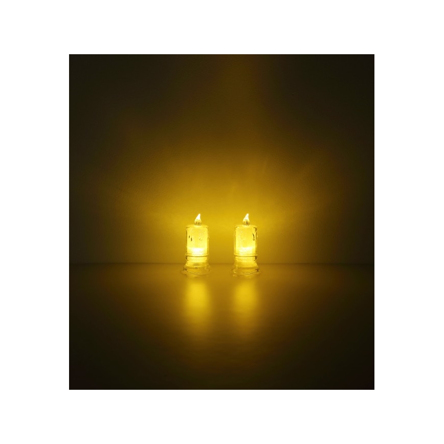 Globo - SET 2x LED Candle LED/0,25W/3xLR1130