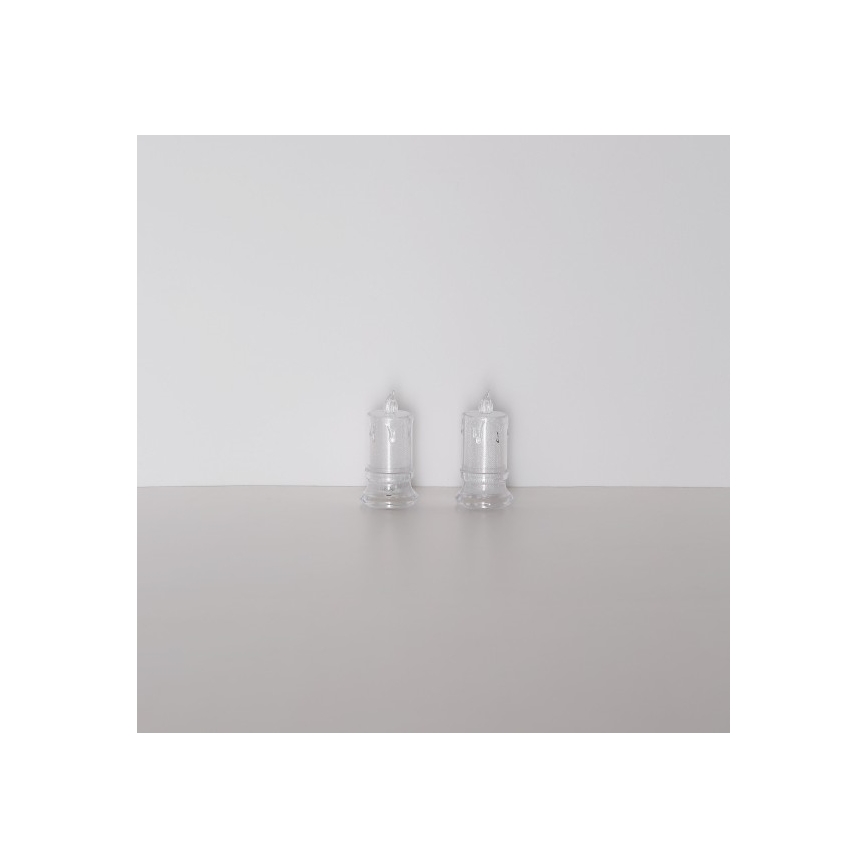 Globo - SET 2x LED Candle LED/0,25W/3xLR1130