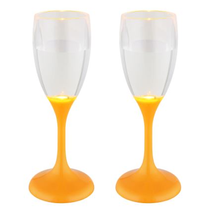 Globo - SET 2x LED Cup LED/0,06W/2xCR2032