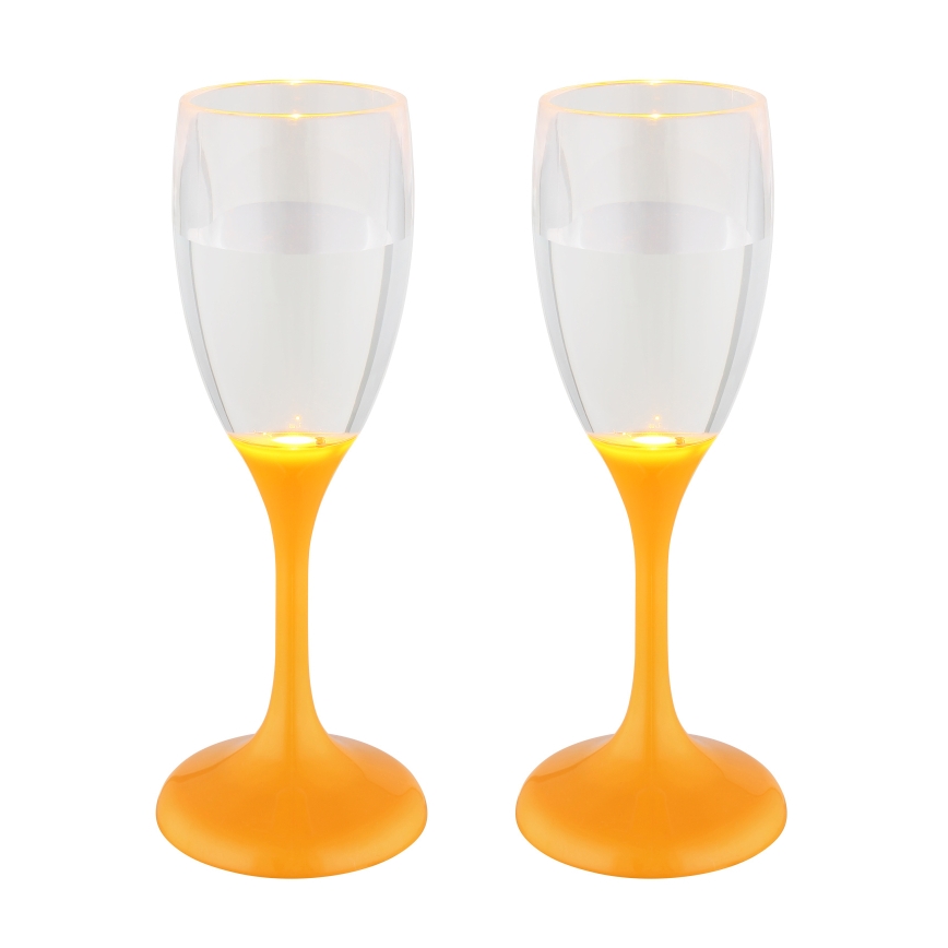 Globo - SET 2x LED Cup LED/0,06W/2xCR2032