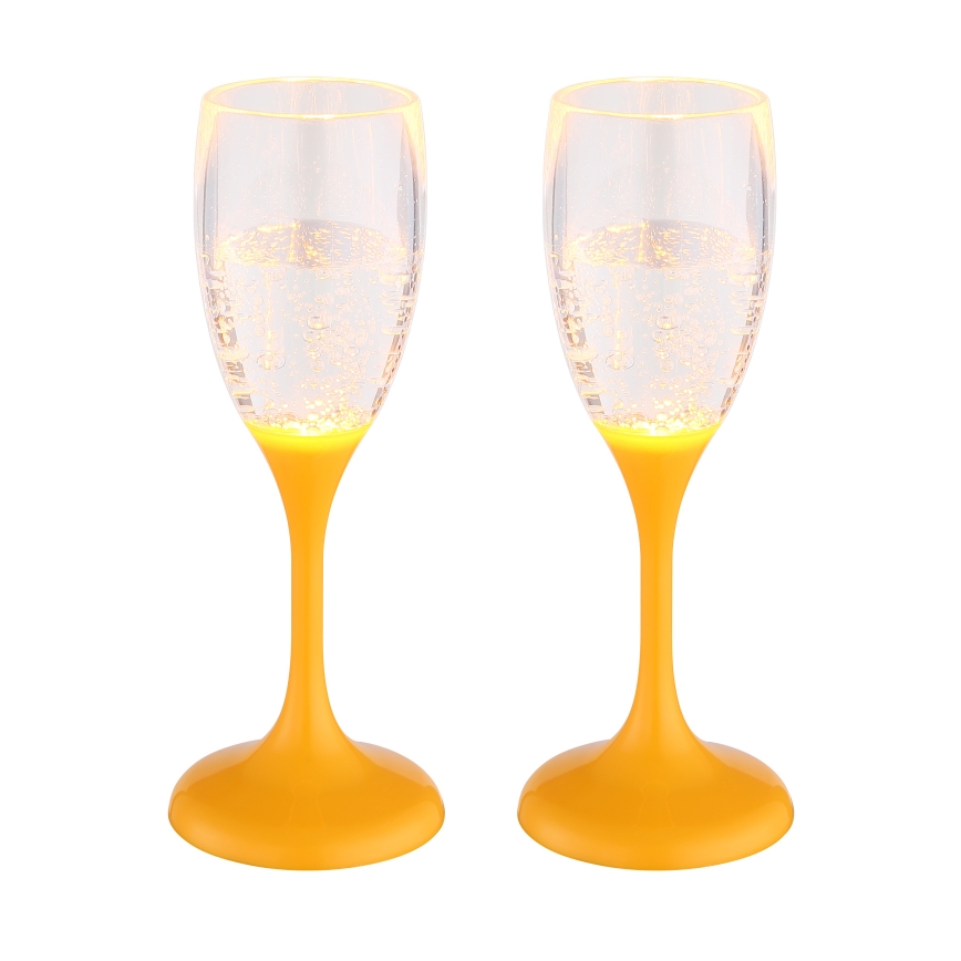 Globo - SET 2x LED Cup LED/0,06W/2xCR2032