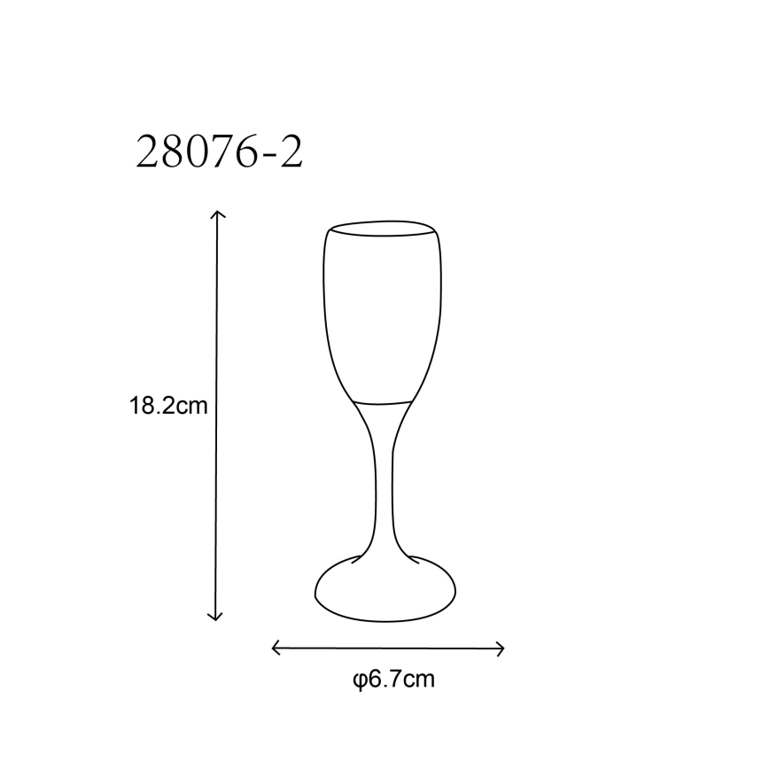 Globo - SET 2x LED Cup LED/0,06W/2xCR2032
