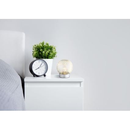Globo - LED Decorative rechargeable table lamp 25xLED/0,06W/5V 600 mAh IP44