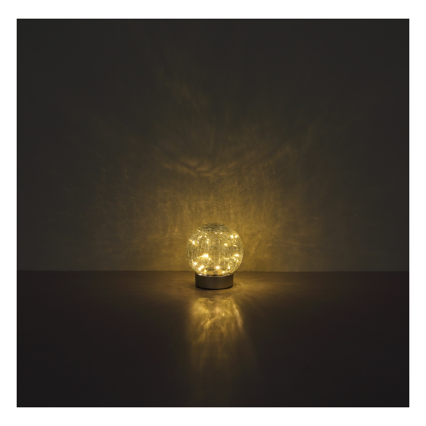 Globo - LED Decorative rechargeable table lamp 25xLED/0,06W/5V 600 mAh IP44