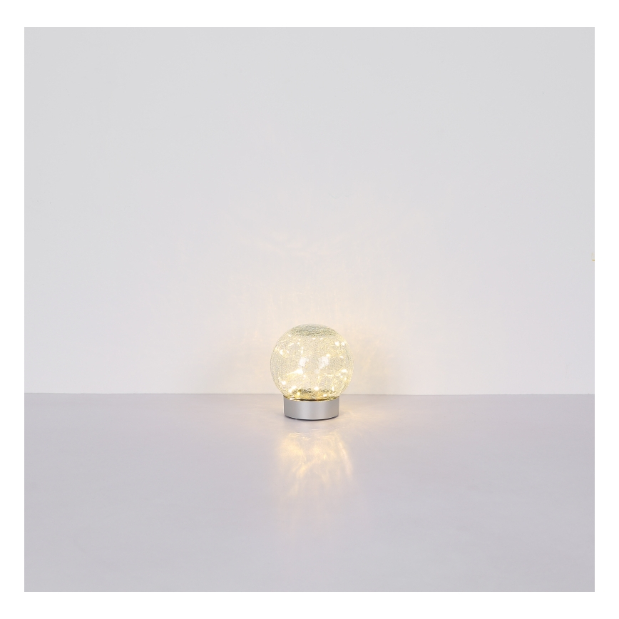Globo - LED Decorative rechargeable table lamp 25xLED/0,06W/5V 600 mAh IP44