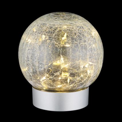 Globo - LED Decorative rechargeable table lamp 25xLED/0,06W/5V 600 mAh IP44