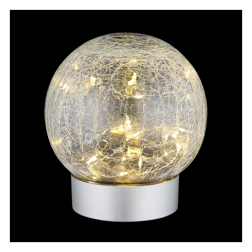 Globo - LED Decorative rechargeable table lamp 25xLED/0,06W/5V 600 mAh IP44