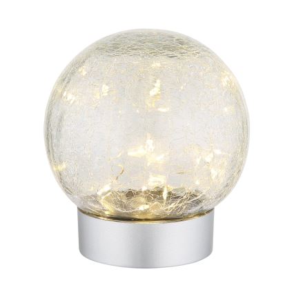 Globo - LED Decorative rechargeable table lamp 25xLED/0,06W/5V 600 mAh IP44