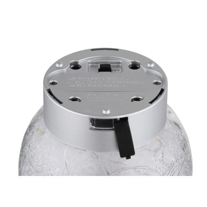 Globo - LED Decorative rechargeable table lamp 25xLED/0,06W/5V 600 mAh IP44